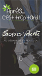 Mobile Screenshot of jacquesvalente.com